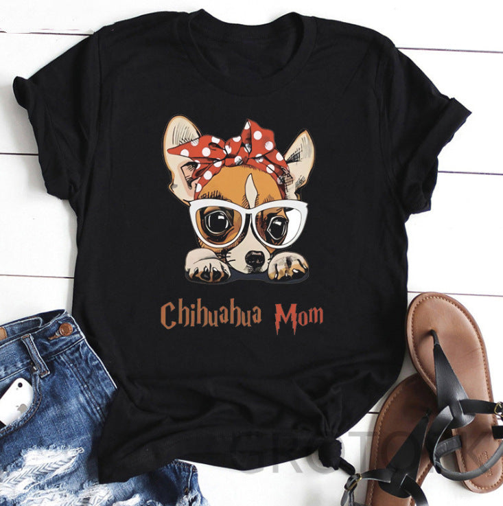 Dog Mom tee collection