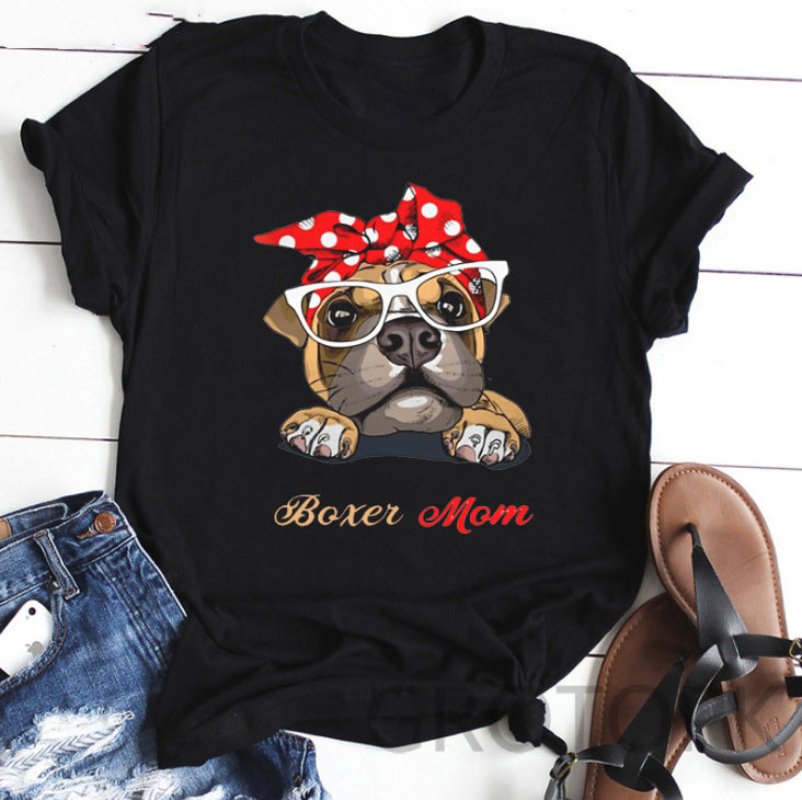 Dog Mom tee collection