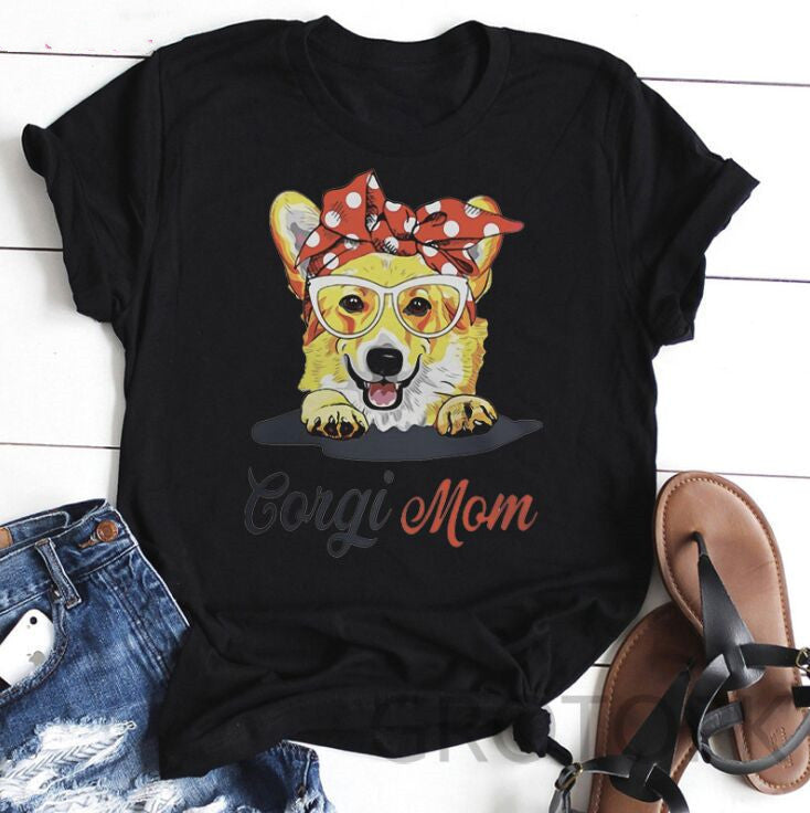 Dog Mom tee collection