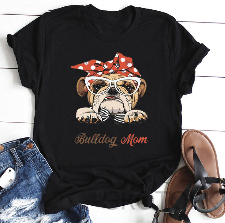 Dog Mom tee collection