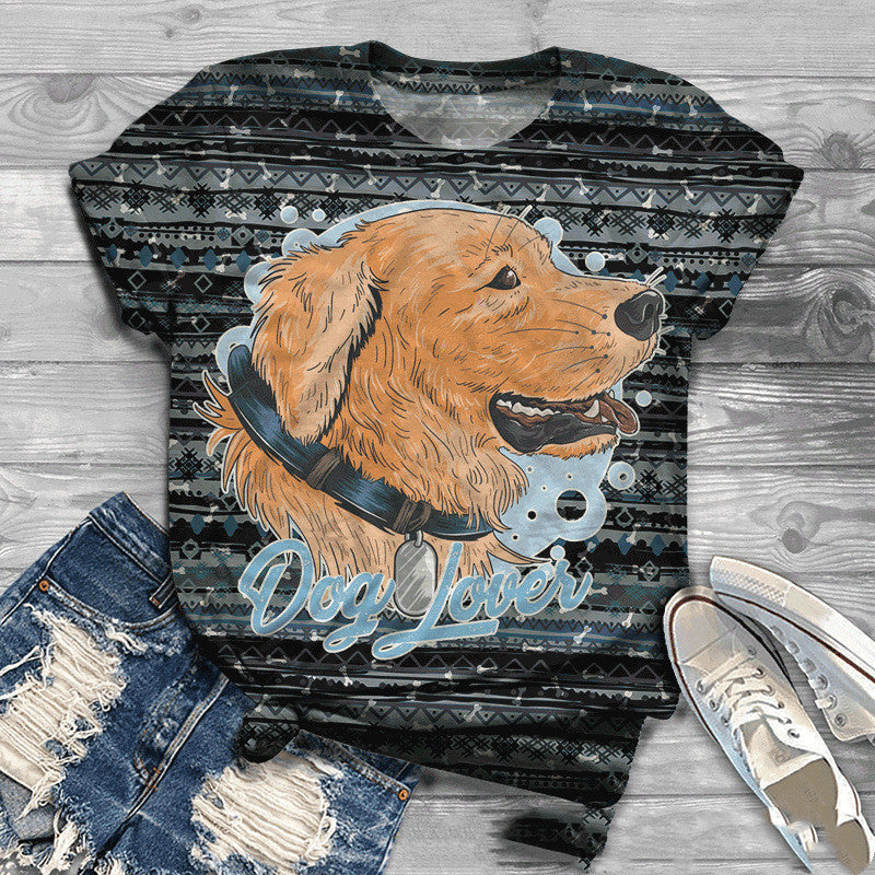 Color pop Dog tee