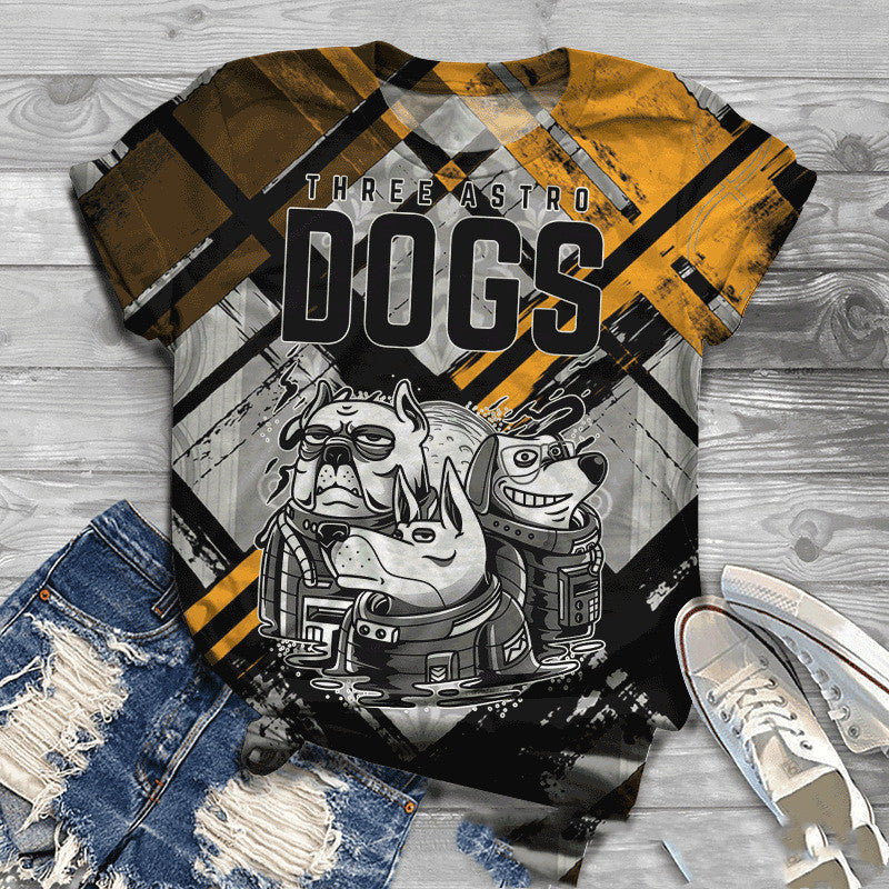 Color pop Dog tee