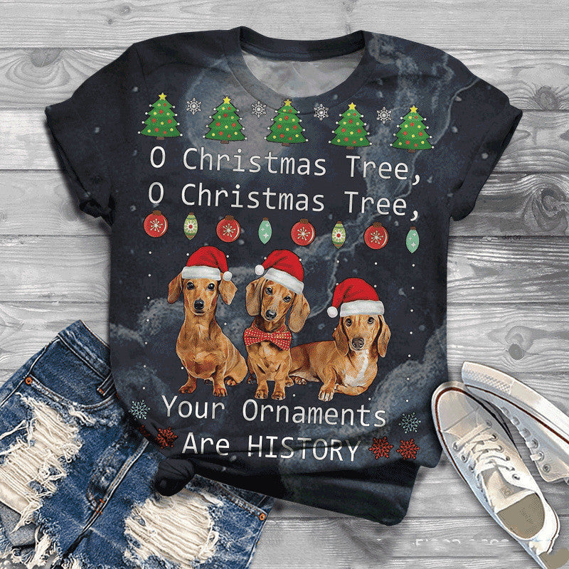 Color pop Dog tee