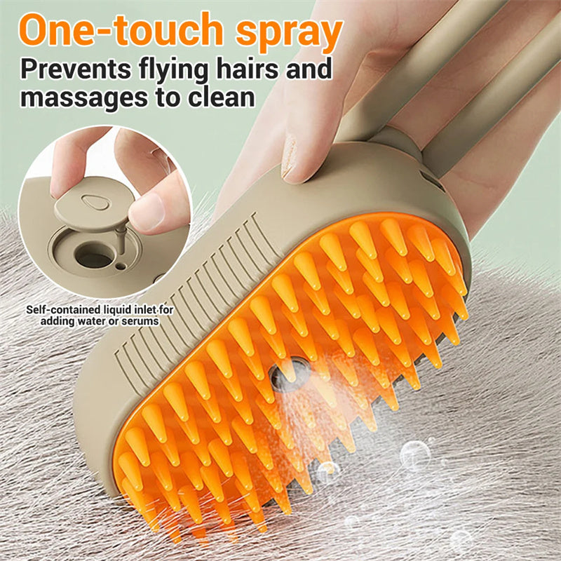 Grooming Steam Brush