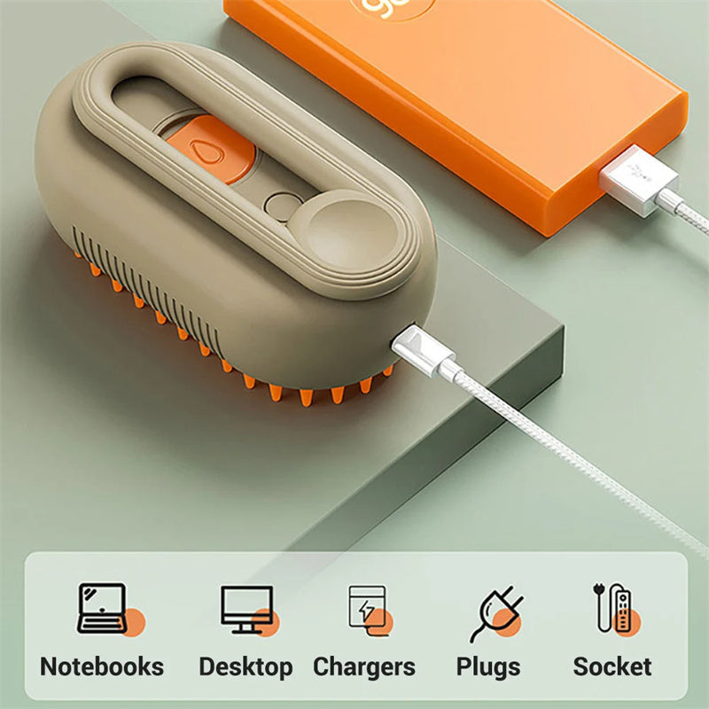 Grooming Steam Brush