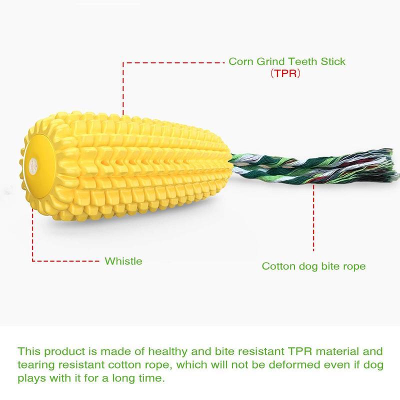 PROKEl Dog Chew Toys Corn Stick